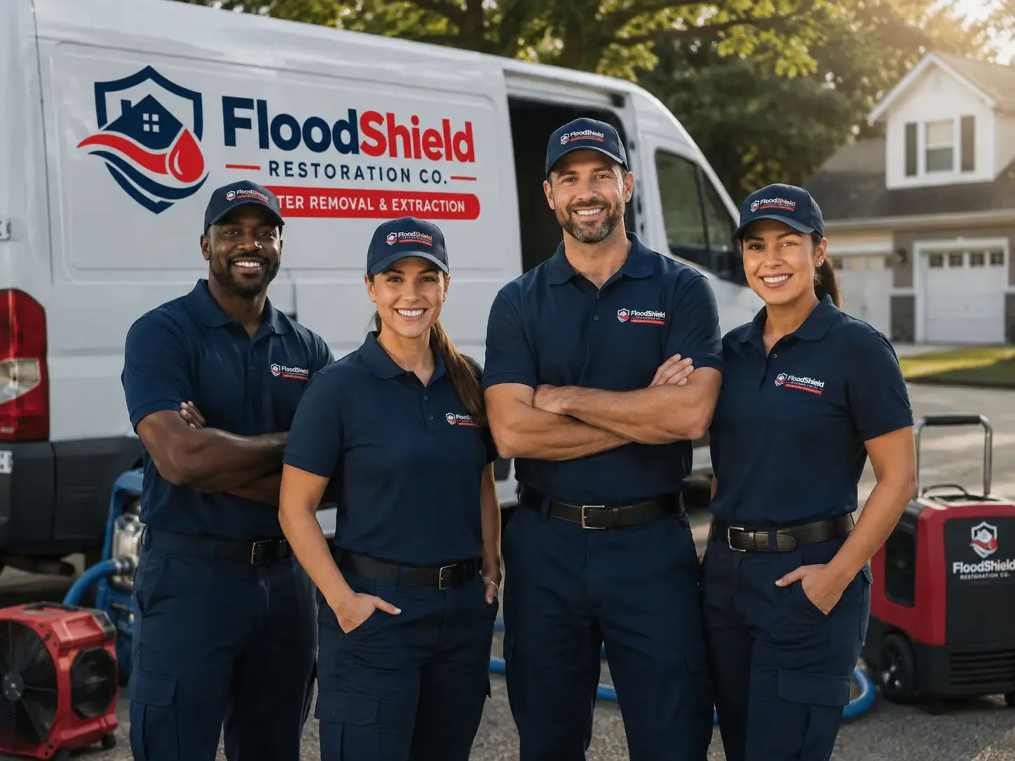 Flood Damage Restoration company in Parker City, IN