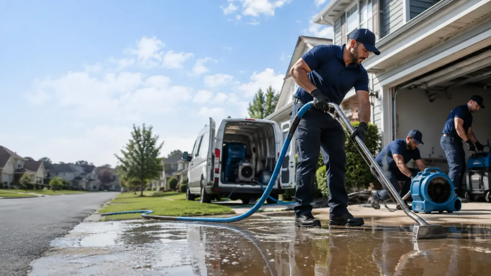 Flood Damage Restoration in Parker City, IN
